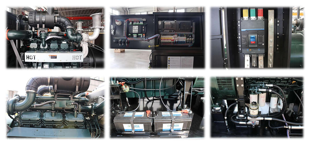 DOOSAN generator details Détails du générateur Doosan