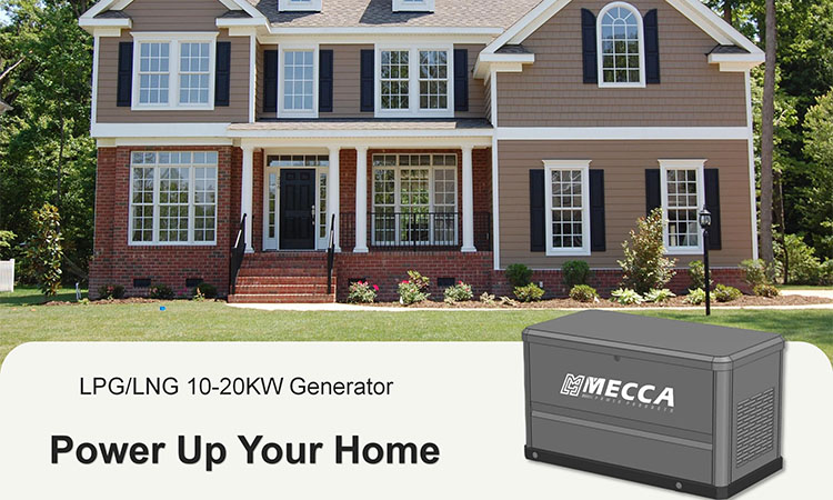 Alimentez votre maison avec MECCA POWER générateur!