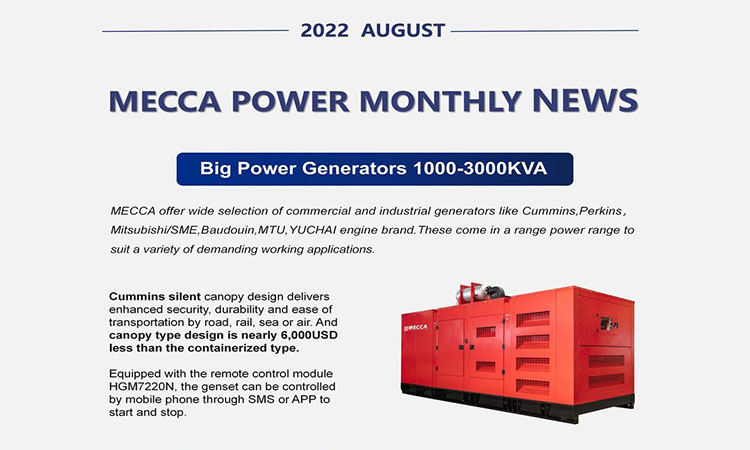 MECCA POWER News-août mensuel