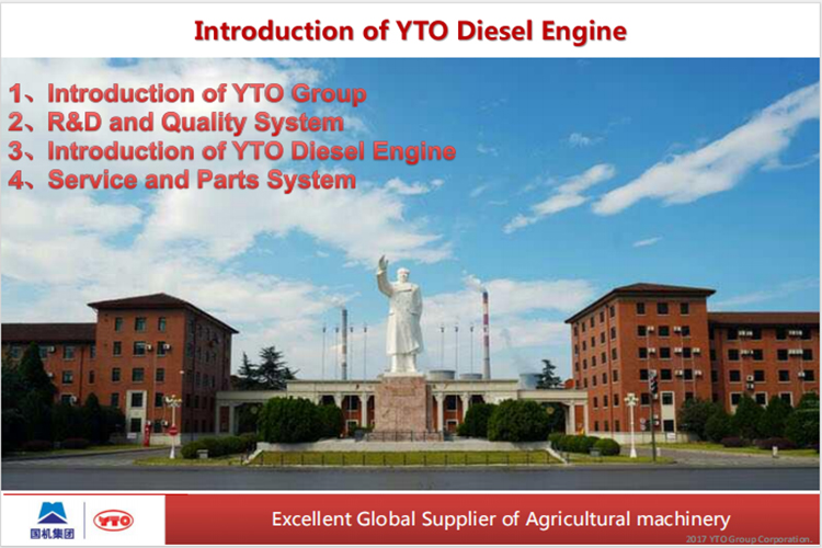 INTRODUCTION YTO Engine