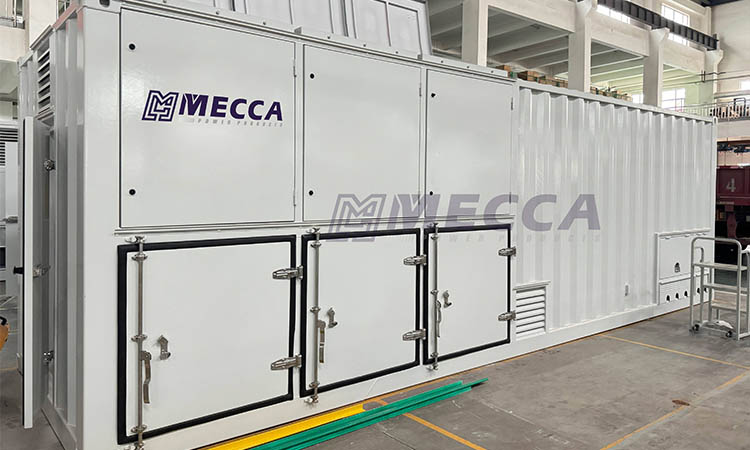 Mecque 3000KW 3750KVA Banque de chargement inductive résistive pour les tests de générateur de centres de données
