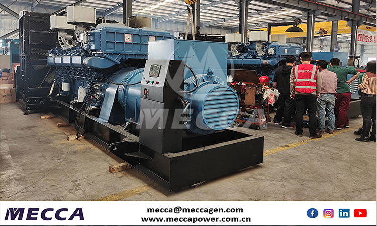 MECCA POWER 2500kva / 2000kw Set de générateur diesel yuchai chinois