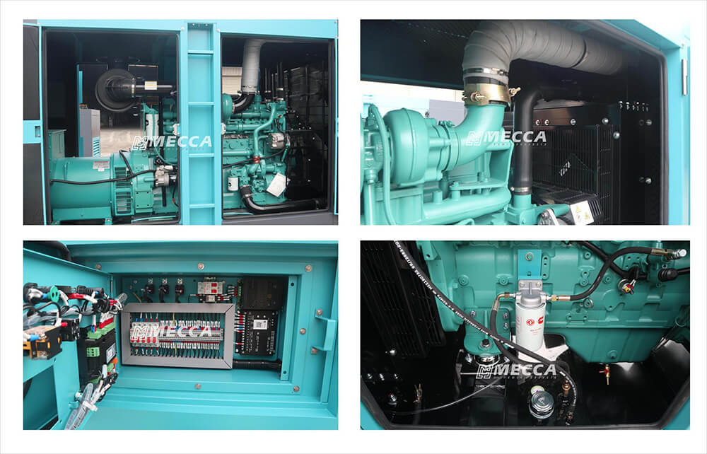 D&eacute;tails du g&eacute;n&eacute;rateur Cummins