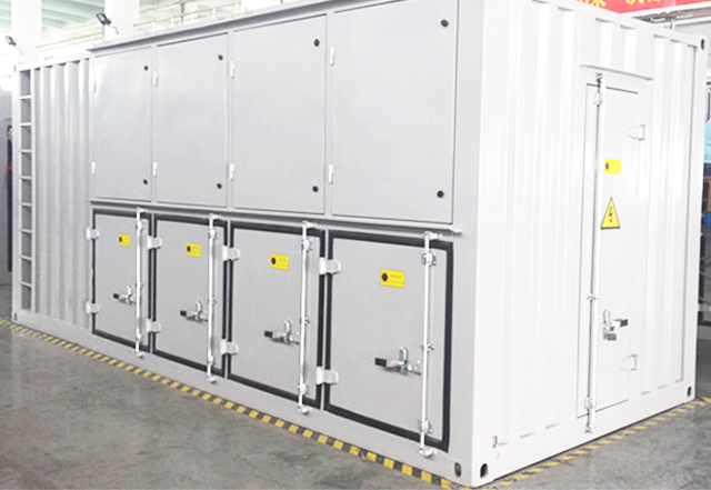 Charge de chargement de conteneur